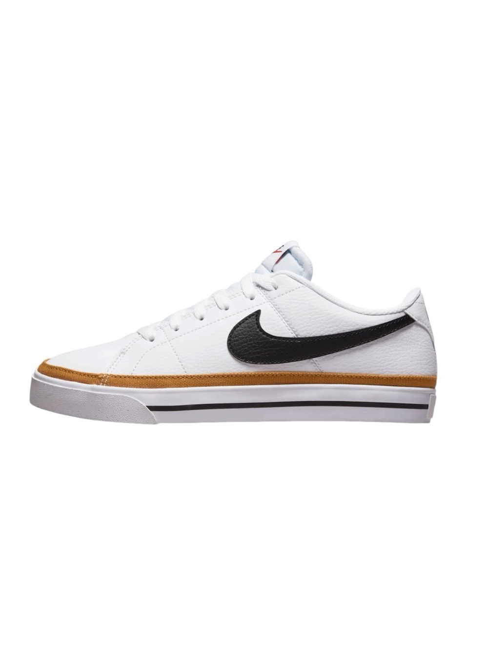 Nike - Court Legacy Next Nature Women’s Sneakers White Black Desert Ochre Sz 8